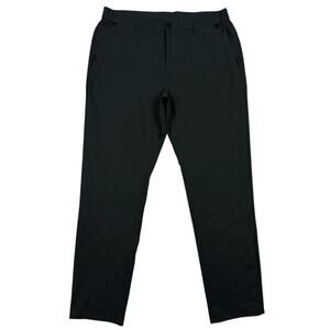Jack Archer Mens Jetsetter Pants 35x32 Space Black Golf Performance Office